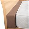 UWOBTN Letto Gap Filler Cuscino, Materasso Gap Foam Filler ,Connettore per letto Doppio/Materasso, Cuscino Testiera Lungo ，Chiudere Lo Spazio Tra Materasso e Testiera o Parete(#18,160x10x20cm/63x4x8in)