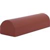 Milageto Cuscino di sostegno, cuscino a, cuscino rotondo a rullo, cuscino semicilindro in pelle PU per ginocchio, caviglia, imbottitura, GRANDE