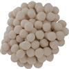 AERZETIX - C60462 - Set di 100 pompon Ø20mm - colore rosa pallido - in tessile - ghirlande personalizzazione hobby creativo merceria decorazione cucito abbigliamento ricamo