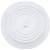 Ailiver Tappi per vasca da bagno in silicone, tappo per lavello, tappo lavello da cucina, diametro 15,3 cm, per cucine, bagni e lavanderie, tappo di scarico universale (1 pz., bianco)