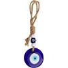 Greacesrio 5CM Occhio Turco, Evil Eye Wall Hanging Decorazione da Parete, Amuleto da Parete con Occhio Blu Turco, Malocchio Auto Decorazione da Parete, Portafortuna per la Casa, Good Luck Ornament