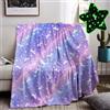 HZVRTN Coperta per bambini con unicorno, dinosauri, coperta luminosa al buio, morbida coperta regalo per ragazzi e ragazze, coperta per bambini (unicorno E, 130 x 150 cm)