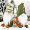 LATERN 2Pz Gnomo Di Natale Svedese, Adorabili Bambole Nane Di Babbo Natale Sedute A Mano Fatte A Mano Figurine Di Elfi Nani Di Gonks Per Natale Caminetti Decorazioni Per Feste Di Natale (25cm x 16cm)