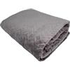 Tata Home Coperta Plaid Singolo Morbida Coperta Pile Super Calda Invernale Plaid Divano Tessuto Flanella Elegante Misura 160x200 cm Mod. ZigZag Colore Beige