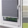 STUZA Plissettato Termico Oscurante a Nido d'Ape su misura, con supporti a morsetto, 15 colori, 3 colori profilo, larghezza 30-129 cm, altezza 150-230 cm - oscurante, protezione da sole e calore
