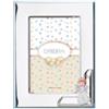 Generico Brera Cornice Portafoto in Argento con Angelo, 13x18 cm, Decorazione Celeste per Battesimo