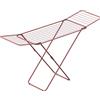 Rörets Stendibiancheria Sussi Rosé - Modello in Alluminio con Ali Bloccabili, Blocco di Sicurezza e 18 m di Superficie di Asciugatura - 52 x 176 x 96 cm