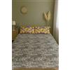 GX GARGIX Completo Letto In Flanella Matrimoniale Varie Fantasie Due Federe (LFF-4, MATRIMONIALE)