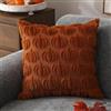 Lonnalee Federa per cuscino con motivo a zucca, autunnale, 45 x 45 cm, autunnale, moderna, decorazione per interni estetica, decorazione autunnale, cuscino autunnale per Halloween