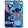 arlis Stitch - Coperta in pile 100 x 140 cm (Lilo e Stitch)