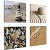 Visario quadri su tela Spa Sabbia Pietre 20x20 cm 6902