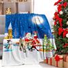 HZVRTN Coperta di flanella reversibile per bambini adolescenti adulti, Babbo Natale coperta soffice e confortevole per TV e letto caldo e divano coperta (Natale F, 130 x 150 cm)