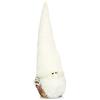 com-four® Gnomo di Natale per decorazioni natalizie - Figura scandinava come oggetto decorativo - Gnomo svedese come decorazione da tavolo - Figura da collezione - Babbo Natale con corteccia