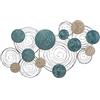 Kunstloft® Scultura da Parete 'Vento del Mare del Nord' 107x65x4cm Fatta a Mano Metallo