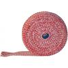 Dagema Rete per prosciutto salmone, 50 m, rosso/bianco, 14 rete per prosciutto, rete per arrosti