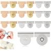 RYMAUP 10 paia di bottoni a pressione in metallo con fibbia magnetica senza cuciture per borse, vestiti e lavori fai da te, chiusure a clip senza cuciture per borse e borse