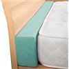 UWOBTN Letto Gap Filler Cuscino, Materasso Gap Foam Filler,Connettore per Letto Doppio/Materasso, Cuscino Testiera Lungo ，Chiudere Lo Spazio tra Materasso e Testiera o Parete(#9,190x10x20cm/74x4x8in)