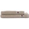 Tommy Hilfiger Set due pezzi Spugna Bagno ospite e Asciugamano 100% di Puro Cotone Legend Sand