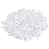 AFASOES 100 Pz Mollette da Bucato in Plastica Trasparenti Piccole Mollette da Appendere per Foto Diametro 35 mm Mini Clip con Molla per Appendere per Foto per Foto Fai Da Te Biglietti Matrimonio