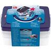 Prym - Click Box base in plastica, trasparente, 24 x 16,5 x 14 cm