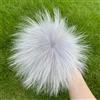 SUKORI 2 Pezzi Pompon in Pelliccia di Volpe Naturale Pompon in Pelliccia per Berretti Cappello Pompon in Pelliccia Fai da Te per Berretti Borse Accessori Sciarpa