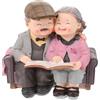 Garneck Amore Di Memoria Ornamenti Amante Figurine Mini Di Nozze Anniversario Per I Genitori Cottagecore Arredamento Della Camera Pasqua Fodere Per Cupcake Anziano