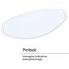 Nolan visiera Pinlock trasparente per caschi modulari Nolan N100