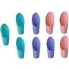 SHINEOFI 9 Pezzi Paletta da Giardinaggio Plastica per Terriccio, Paletta per Piante in Contenitore Succulente e Semenze, Attrezzi da Giardinaggio