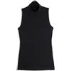 Cotonella, Maglia senza Maniche con collo a Lupetto - Maglia realizzata in Morbido Cotone Bielastico Garzato internamente - art. 3512