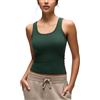 CRZ YOGA Softembrace Top Casual per Donna Camicie Corte Senza Maniche con Doppia Fodera Rosa Fragola 44