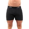 Merino.tech Boxer Uomo in Lana Merinos - 100% Intimo Termico Uomo Lana Merinos (1 Pack - 190 Black Coal, XL)
