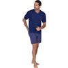 Sergio Tacchini Pigiama da Uomo Corto, Art.45B25 Denim XXL