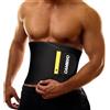 CAMBIVO Fascia Addominale Dimagrante, Fascia Lombare per Uomo Donna, Regolabile Fascia Lombare Supporto Schiena, Waist Trainer, Cintura Lombare per Pancia Piatta, Corsa, Palestra, Ciclismo