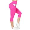FITTOO Leggins Sportivi Donna 3/4 Vita Alta Leggings con Tasche Laterali Push Up Leggins Palestra Donna