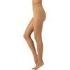 CALZITALY Collant Infradito Velatissimo, Calze Trasparente Con Punta Aperta - Senza Punta, 10 Den | S, M, L, XL, XXL, 3XL, 4XL | Nero, Naturale | Made in Italy (S, Naturale)