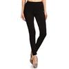 FUNGO donna FANGO leggings Pantaloni Yoga Palestra Vita Alta Nero (38)