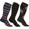 Carpenter Calza Uomo Lunga Steeve, 3pz (1 Blu-1 Antracite-1 Nero) Art.229