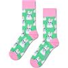 Happy Socks Calzini Bunny Cotone Uomo Donna Verde chiaro 41-46
