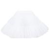 Vlazom Sottogonna da Donna Organza Retro Corto Tutu Tulle Gonna Vintage Rockabilly Senza Cerchi Lolita Halloween Crinolina per Abiti da Sposa，Blu Cobalto，2XL-3XL
