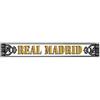 Real Madrid Sciarpa Loom Nº27 - Colore Bianco, Nero e Oro