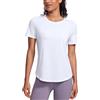 CRZ YOGA Camicie a Maniche Corte in Cotone Pima Donna, vestibilità Ampia, Allenamento Casual Bianco 46