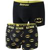 soxo DC Comics The Batman Boxer Uomo Cotone Mutande Divertenti Idee Regalo Sexy Slip L 2 Pezzi Batman 2