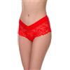 Merry Style Culotte Hipster Eleganti Mutande Donna Cotone Leggere Slip Donna Cotone Shorts comode Traspiranti Elasticizzate in Pizzo Intimo Femminile MSGAB155 (Nero, S)