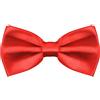 BALINCO Noble Silky Bow Tie con gancio - già legato e regolabile in lunghezza - oltre 25 colori tra cui scegliere (Rosa II)