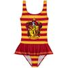 Harry Potter Costume da Bagno Costume Intero 7-14 Anni Costume Piscina Bambina e Ragazza Costume Bambina Mare Hogwarts Grifondoro Regali Ragazza (Rosso Grifondoro, 13-14 Anni)