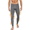 BENNIES Pantaloni Termici Uomo Pantalone Sportivi Intimo Termico Calzamaglia Abbigliamento Invernali Sottopantaloni Leggings Tuta Palestra Termiche Running Sci Grigio M