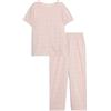 Marks & Spencer Pigiama Corto Stampato in Misto Cotone da Donna Rosa S