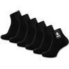 EconioSocken Calzini sportivi corti, calze uomo cotone, calzini running alla caviglia, calzini traspiranti adatte per sport, tennis, lavoro, casa,6/10 Paia