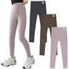 HOTUT Leggings per Bambina, Pantaloni Morbidi e Comodi per Bambini, Sportivo Lunghi Leggins Pantaloni Bambina, Leggings per Ragazze Sportivo per Bambini Allenamento Casual