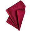 DonDon fazzoletto da taschino con puntini argento 25 x 25 cm per uomo adatto ad occasioni cerimoniali - Blu chiaro